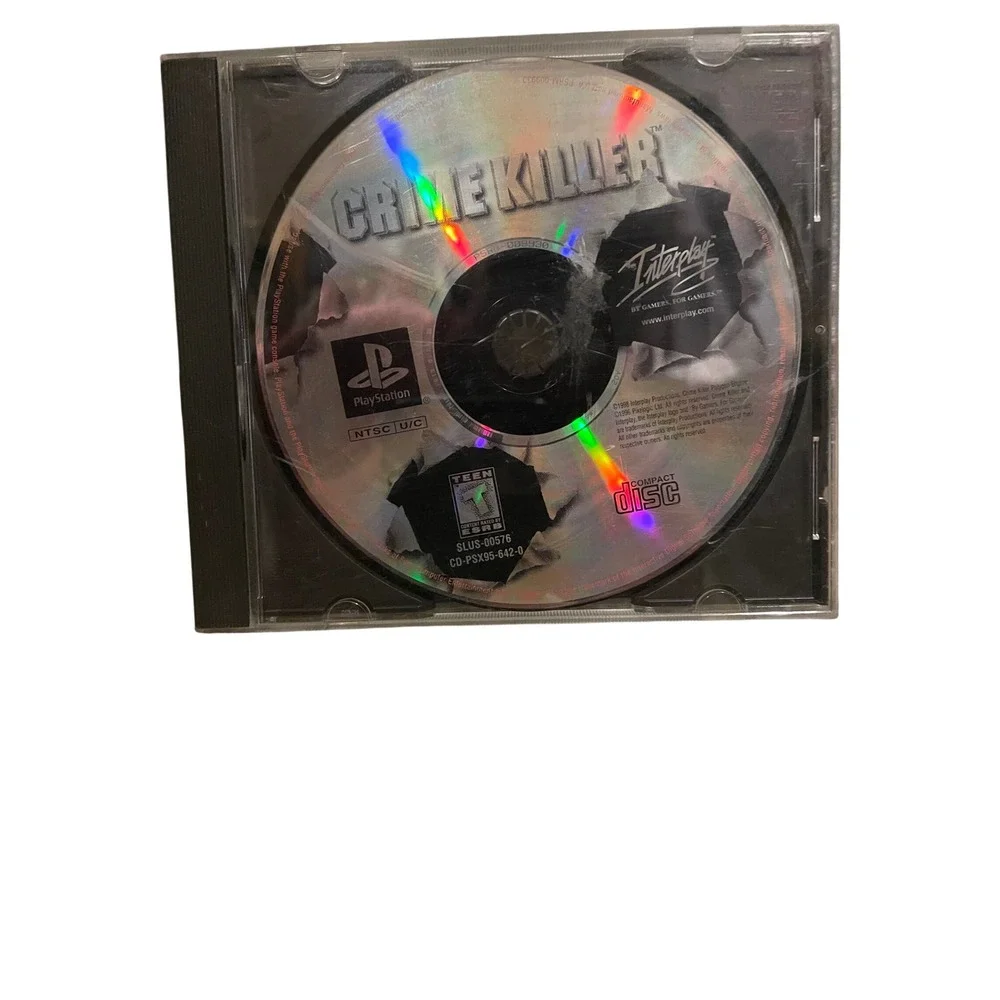 Sony PlayStation PS1 Games Crime Killer and Spec Ops Stealth Patrol Bundle